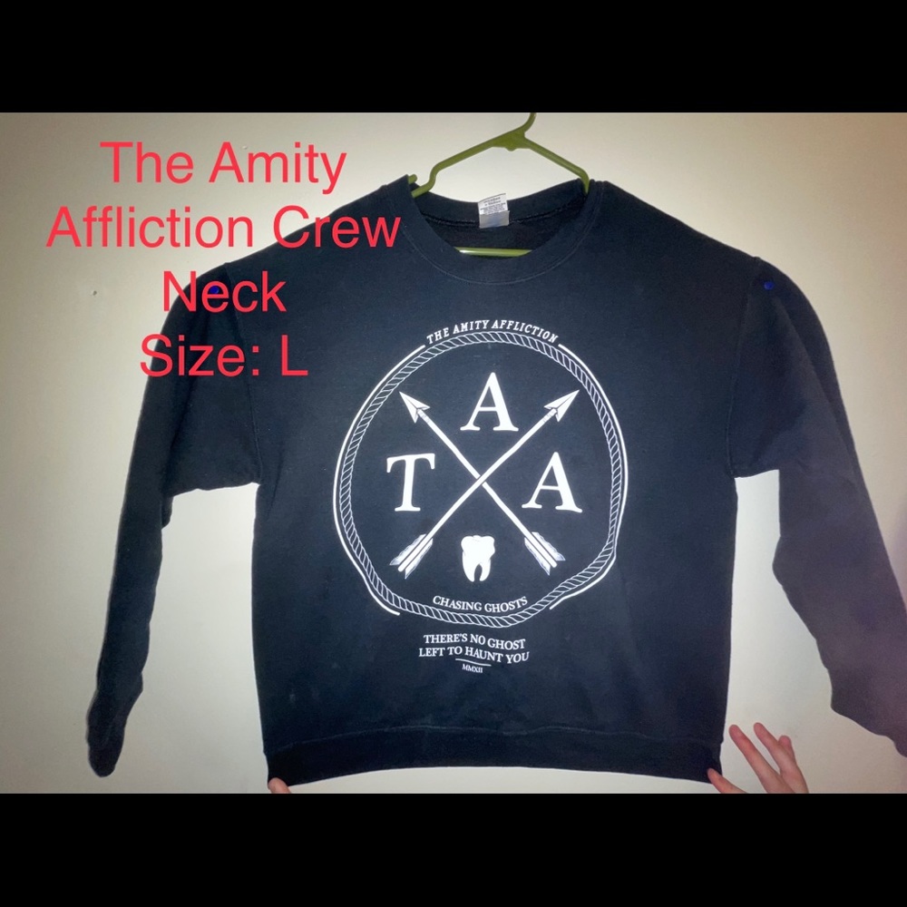 The amity affliction band crew neck